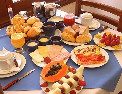 Café da manhã incluso no Hotel El-Shaday